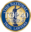 Top 40 Under 40 Trial Lawyers badge